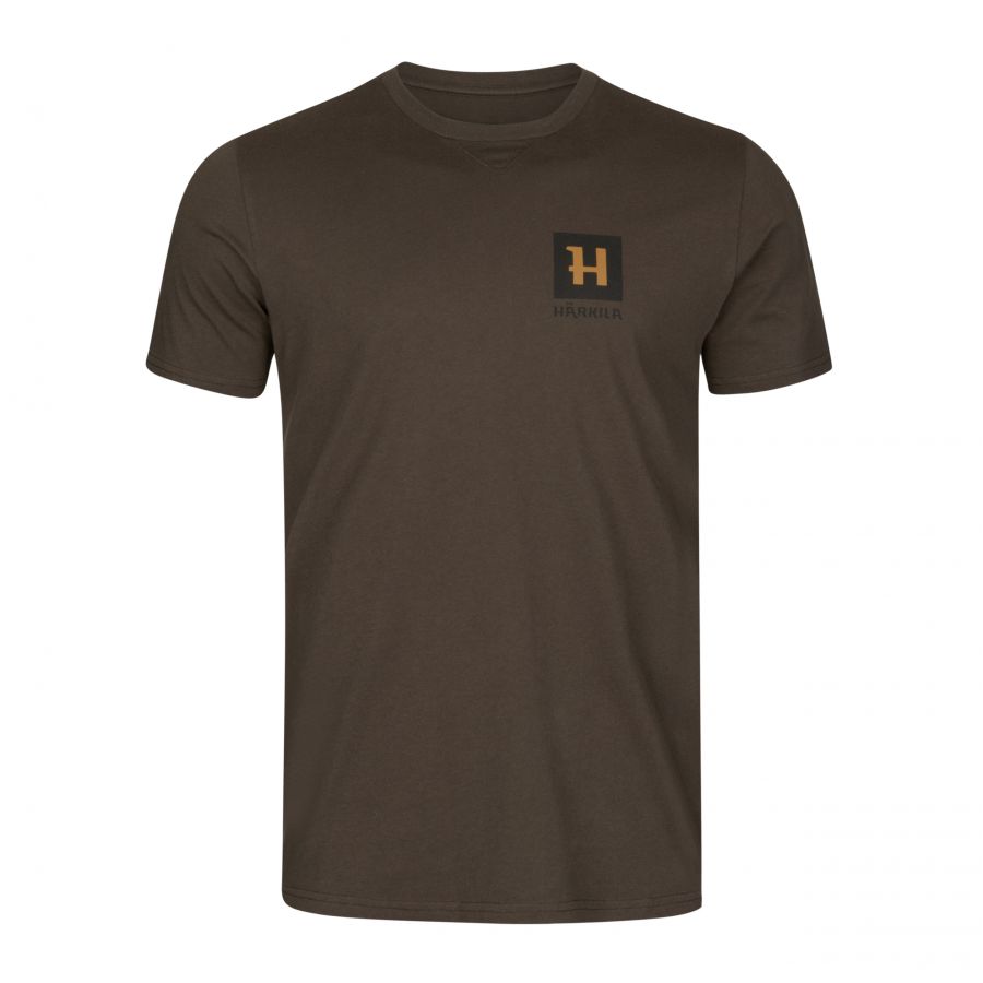 Harkila Gorm Shadow brown T-shirt 1/3