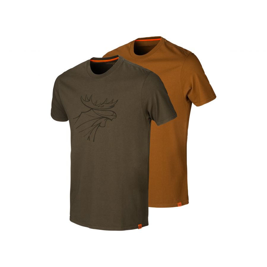 Härkila graphic two-pack dark green and mi t-shirt 1/6