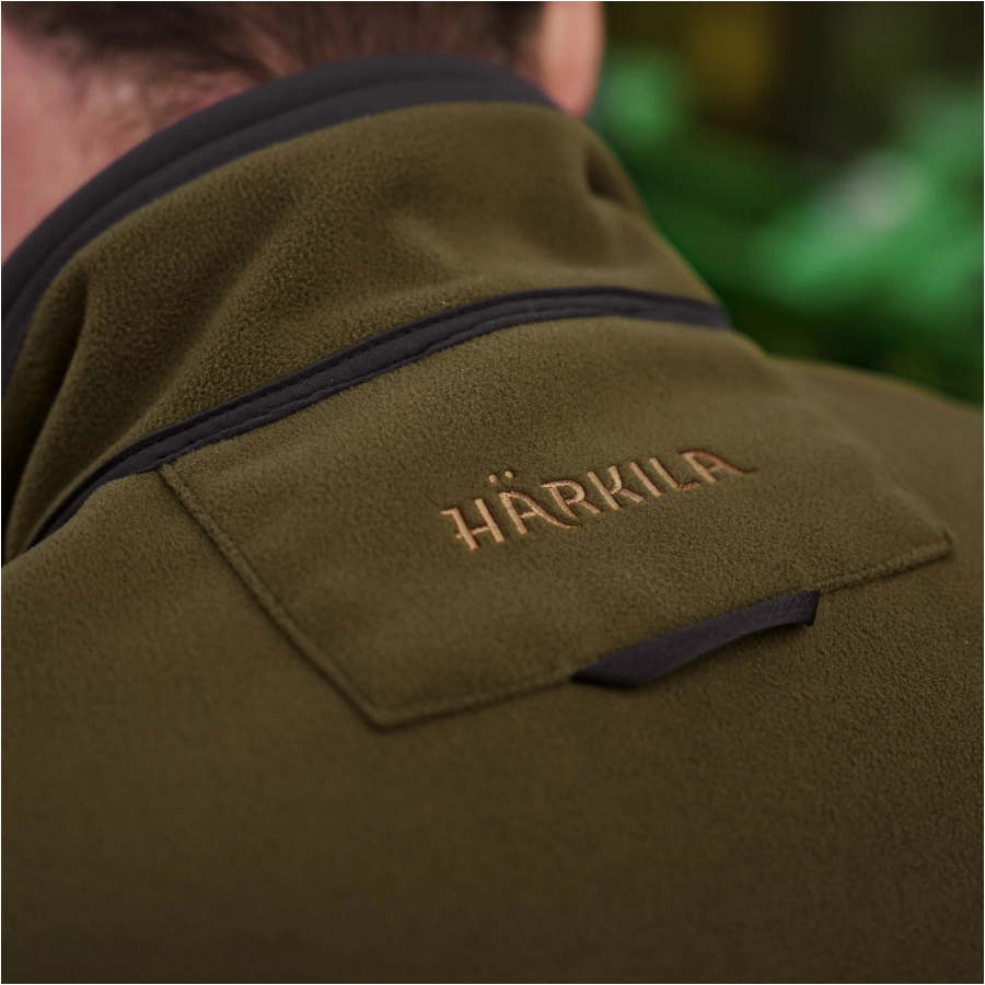 Harkila Kamko Dark olive / Arabian spice sweatshirt 3/8