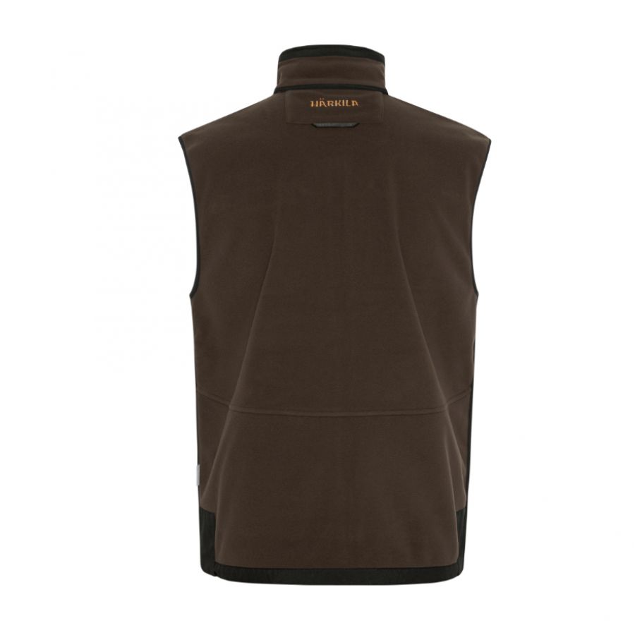 Härkila Kamko fleece vest brown and red 2/8