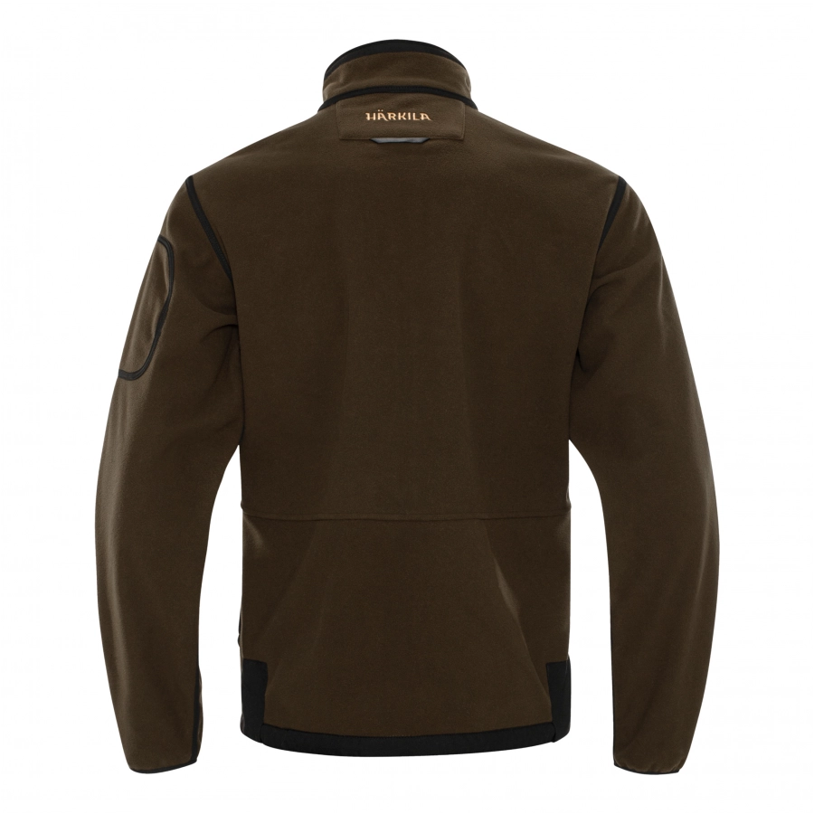 Härkila Kamko green-orange fleece sweatshirt 2/8
