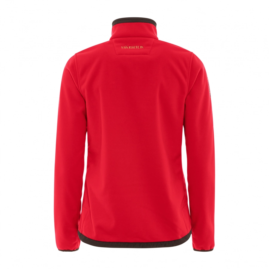 Härkila Kamko women's fleece sweatshirt brown and red 4/10