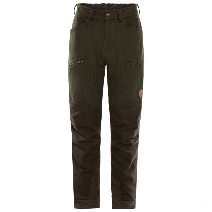 Härkila Metso Winter green-brown women's pants 1/5