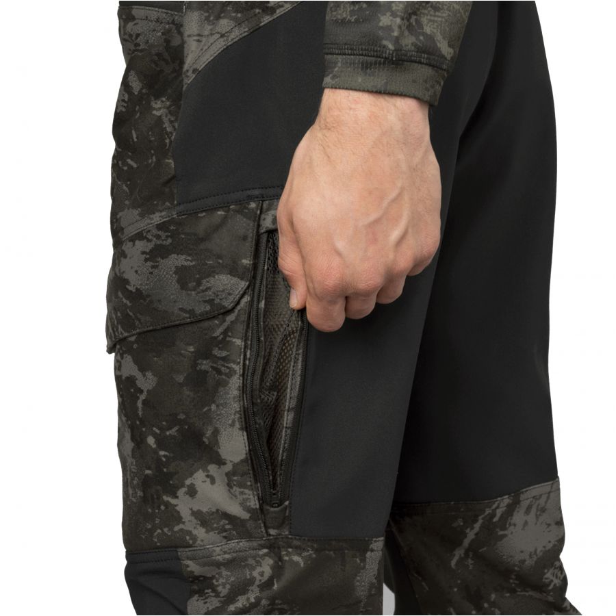 Harkila Noctyx Camo AXIS MSP®Black/Black Pants 4/8