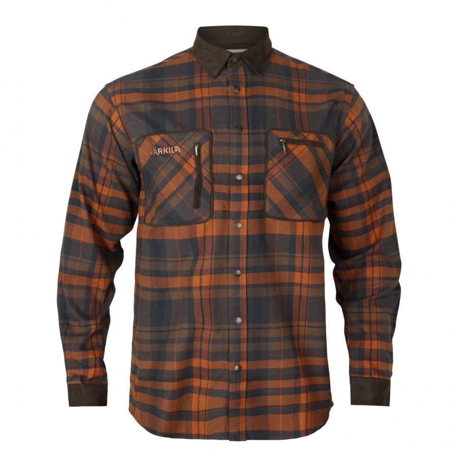 Harkila Pajala Bombay brown shirt 1/6