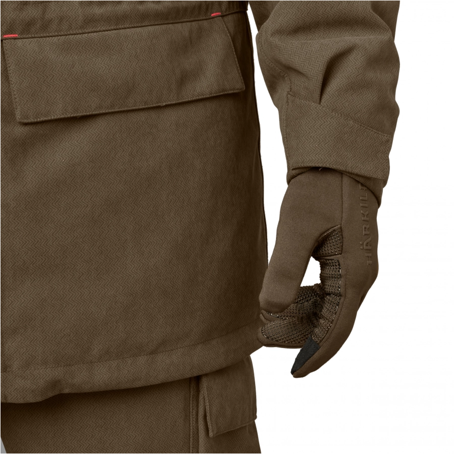 Härkila Power Stretch gloves dark green 4/4