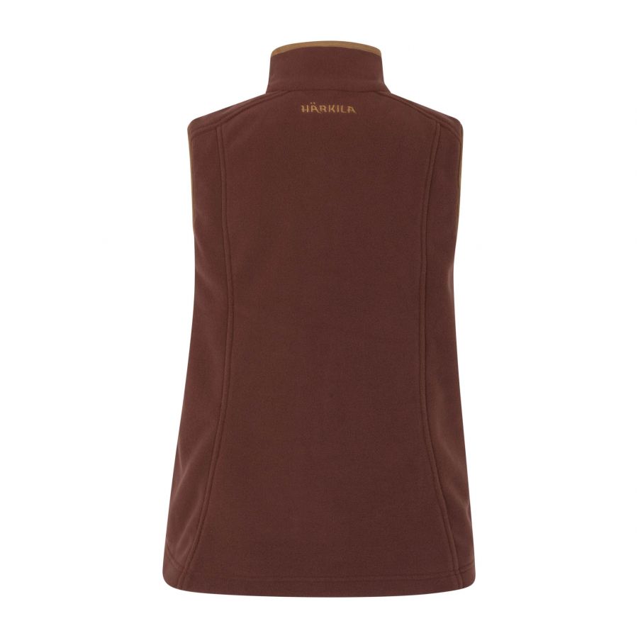 Härkila Sandhem 200 Burgundy Women's Vest 2/4