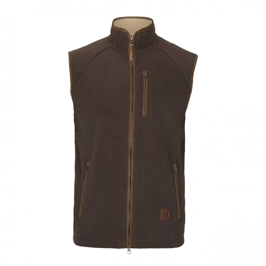 Harkila Sandhem Sherpa Demitasse brown vest 1/6