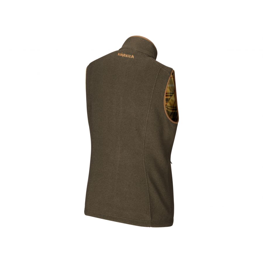 Härkila Sandhem women's dark grey fleece vest 2/2