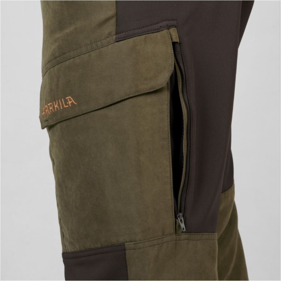 Härkila Scandinavian green-brown pants 3/5