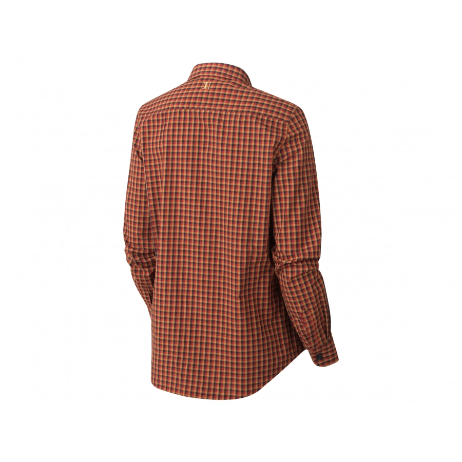 Härkila Selja women's red and black shirt 2/4