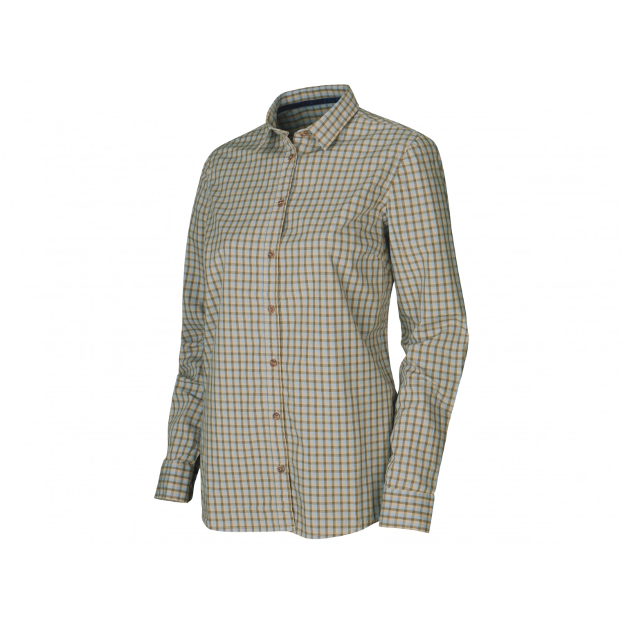 Härkila Selja women's shirt blue 1/2