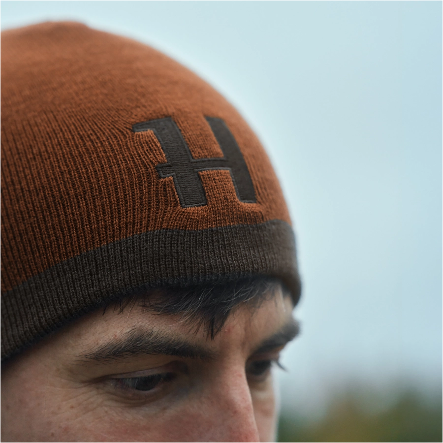 Harkila Shadow brown/Rustique double-sided cap 3/5