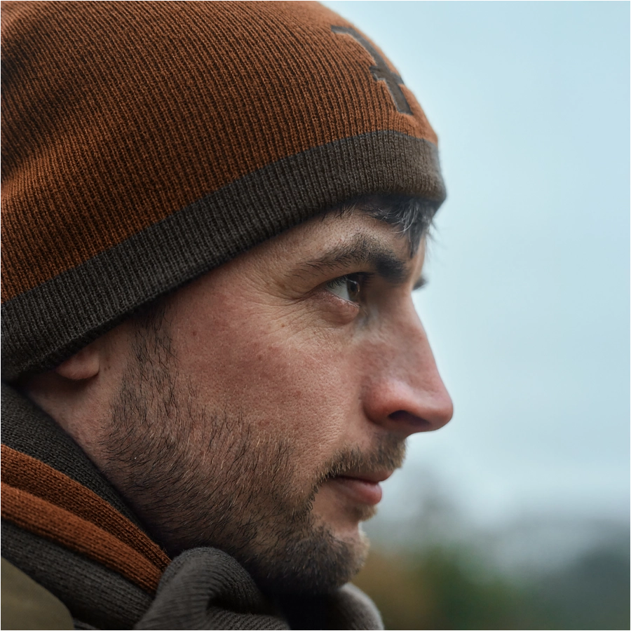 Harkila Shadow brown/Rustique double-sided cap 4/5