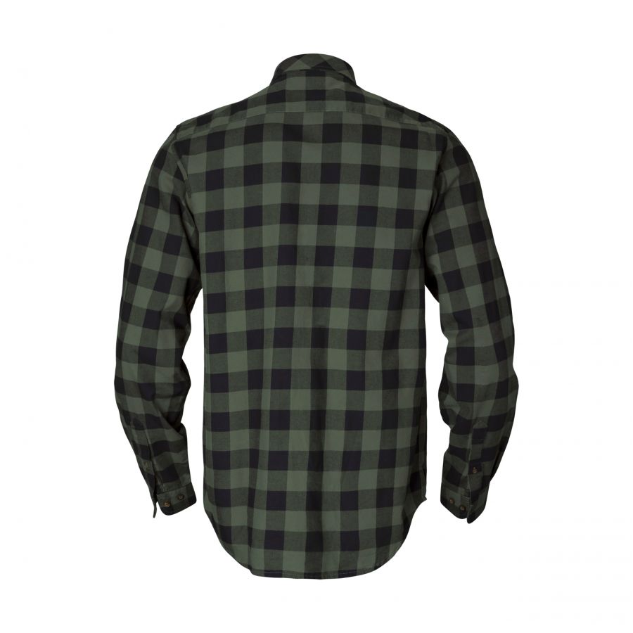 Harkila Skandinavian green check shirt 2/4