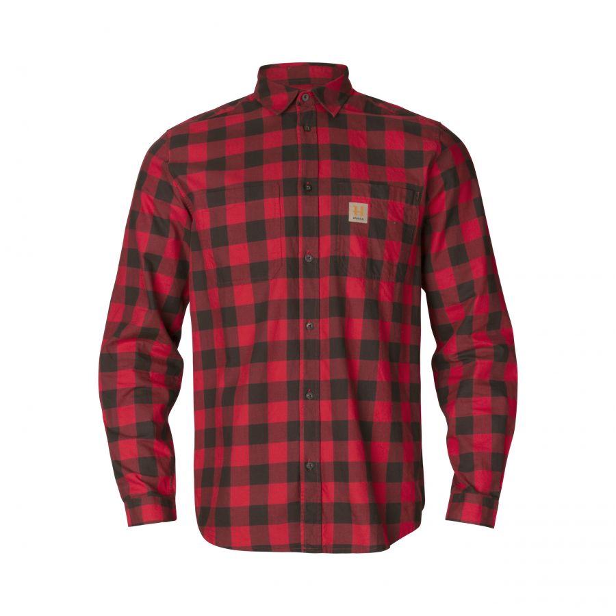 Harkila Skandinavian red check shirt 1/2