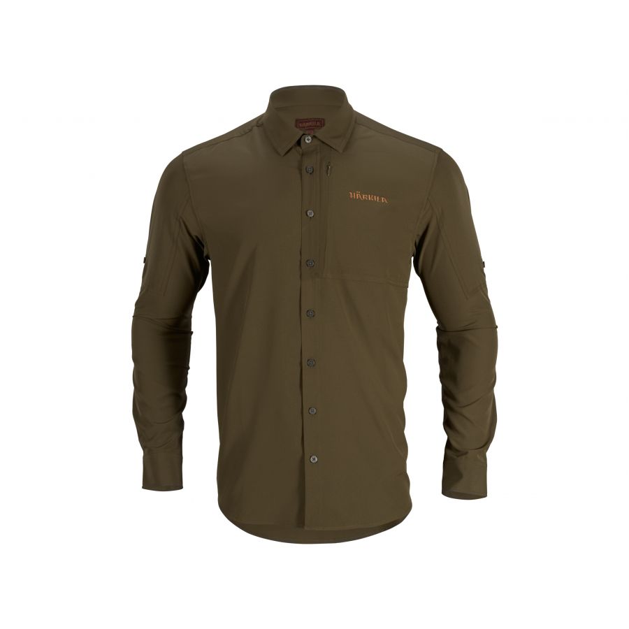 Härkila Trail dark green shirt 1/5