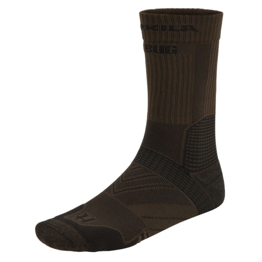 Härkila Trail socks olive green 1/2