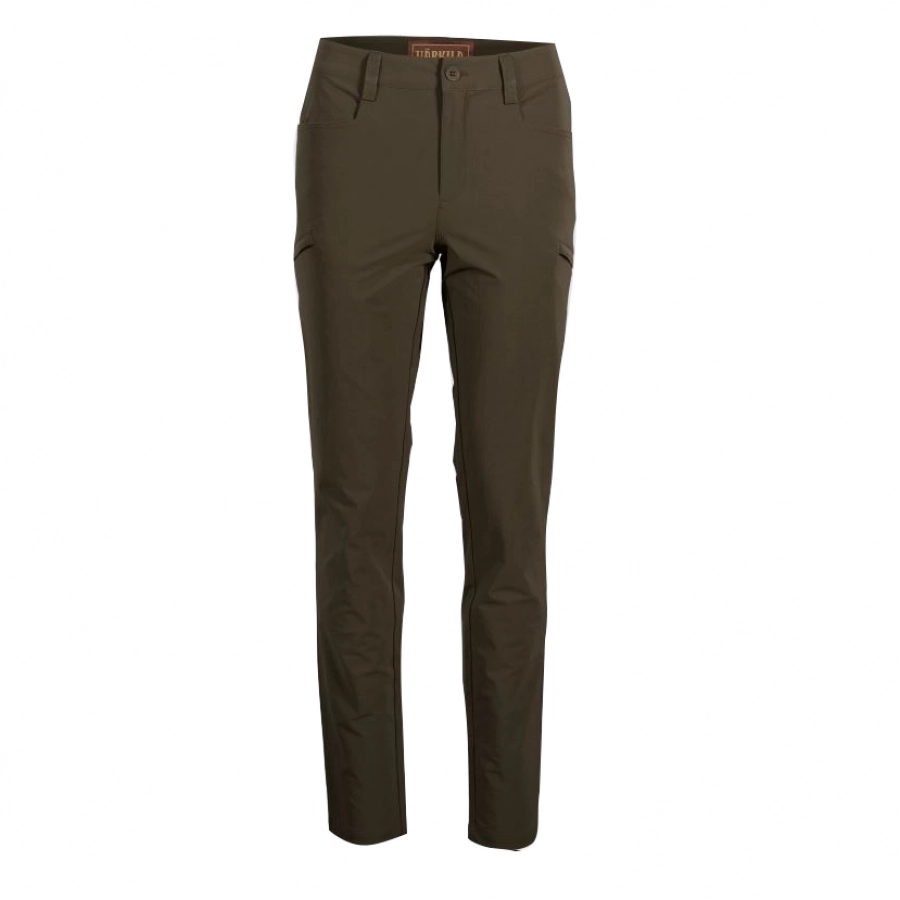 Härkila Trail women's pants dark green 1/4