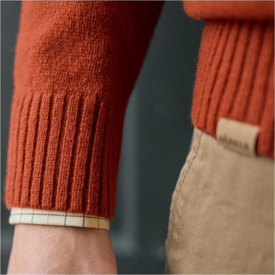 Harkila Vincent Bombay brown pullover 3/6