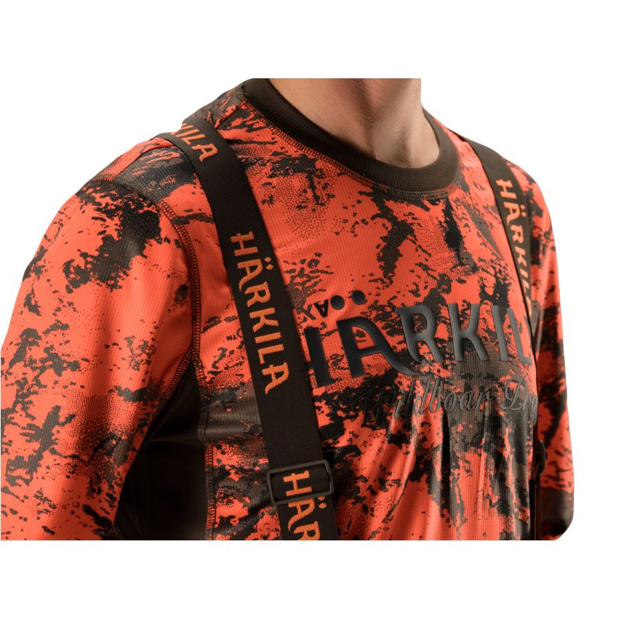 Härkila Wildboar Pro AXIS MSP® Orange Bla T-shirt 3/3