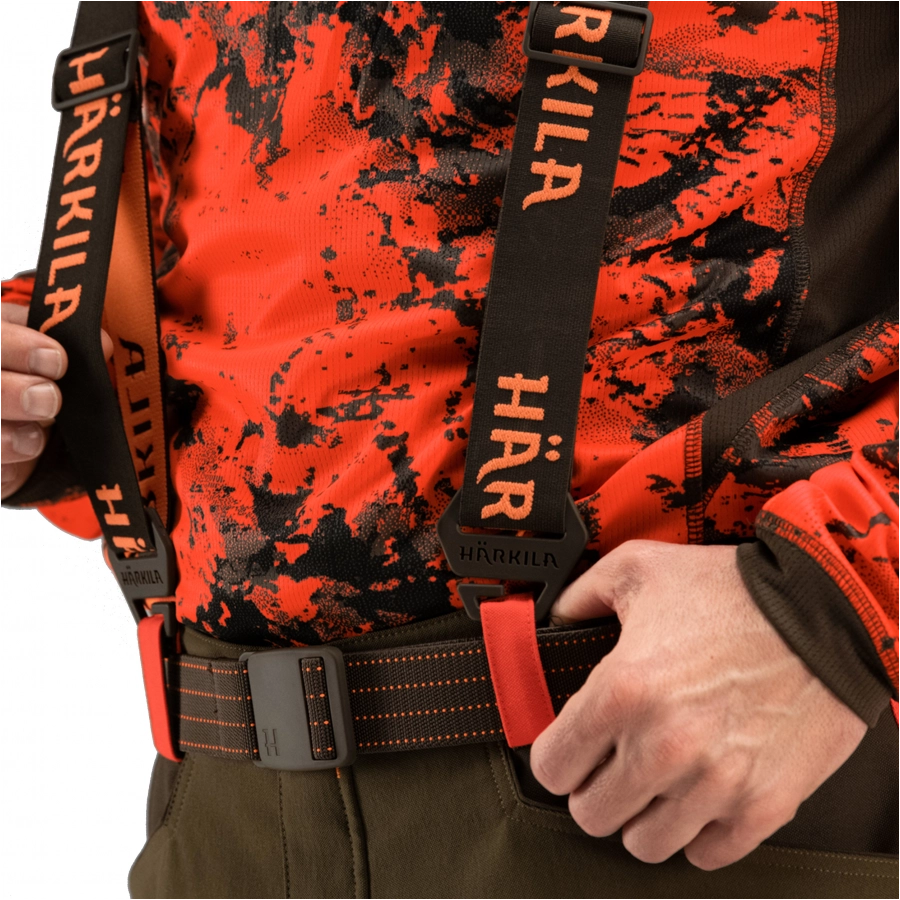 Härkila Wildboar Pro Tech brown and orange belt 3/4