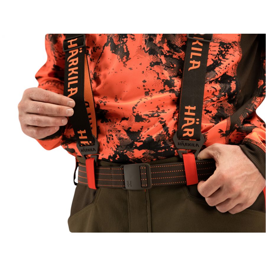 Härkila Wildboar Pro Tech harness brown and orange 2/5