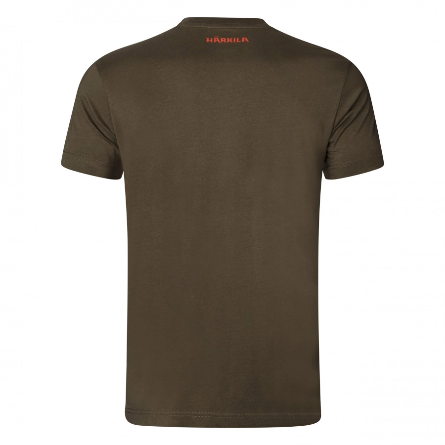 Harkila Wildboar willow green t-shirt 2/4