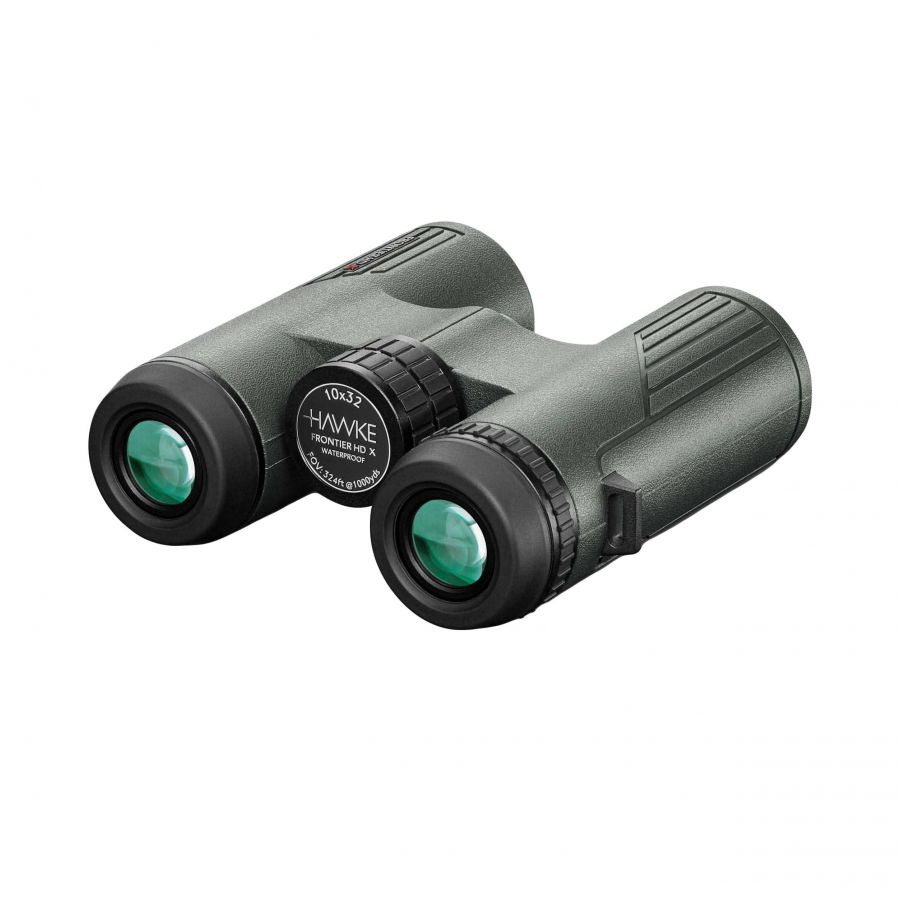 Hawke Frontier HD X 10x32 green binoculars 2/13