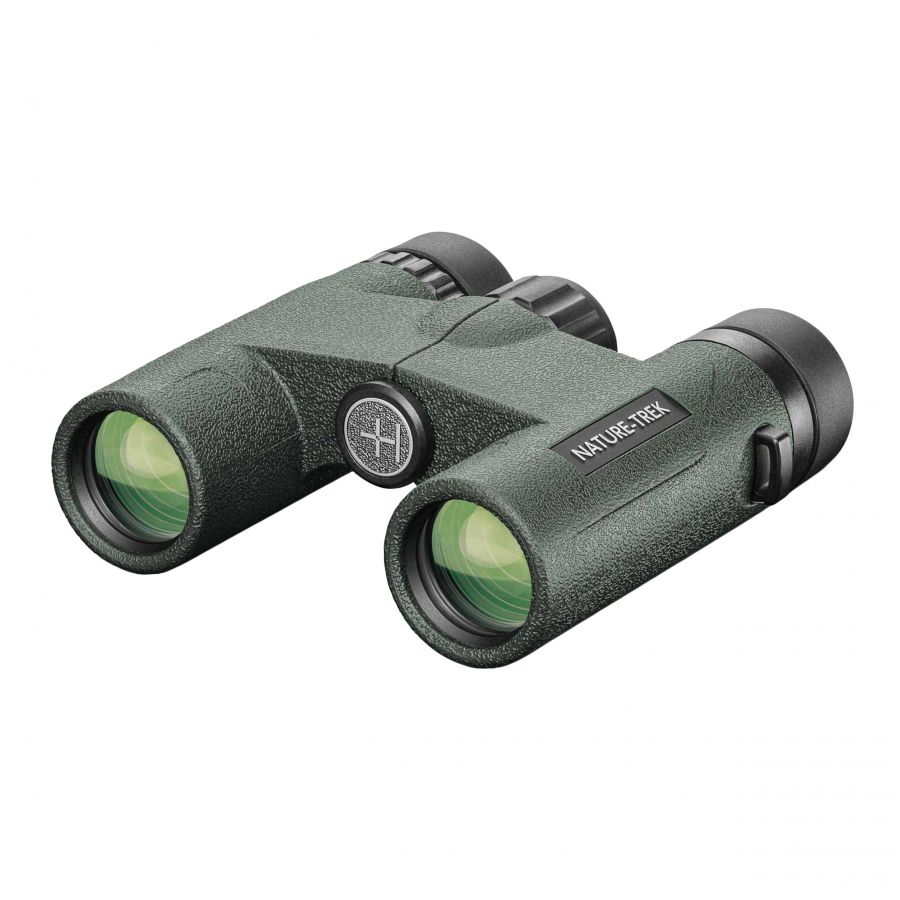 Hawke Nature Trek Compact 10x25 Green Binoculars 1/9