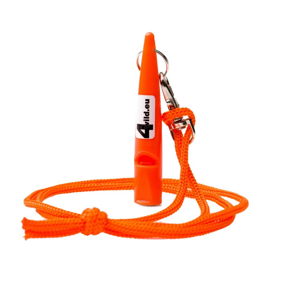 High pitch whistle for dog 4wild.eu orange. 1/1