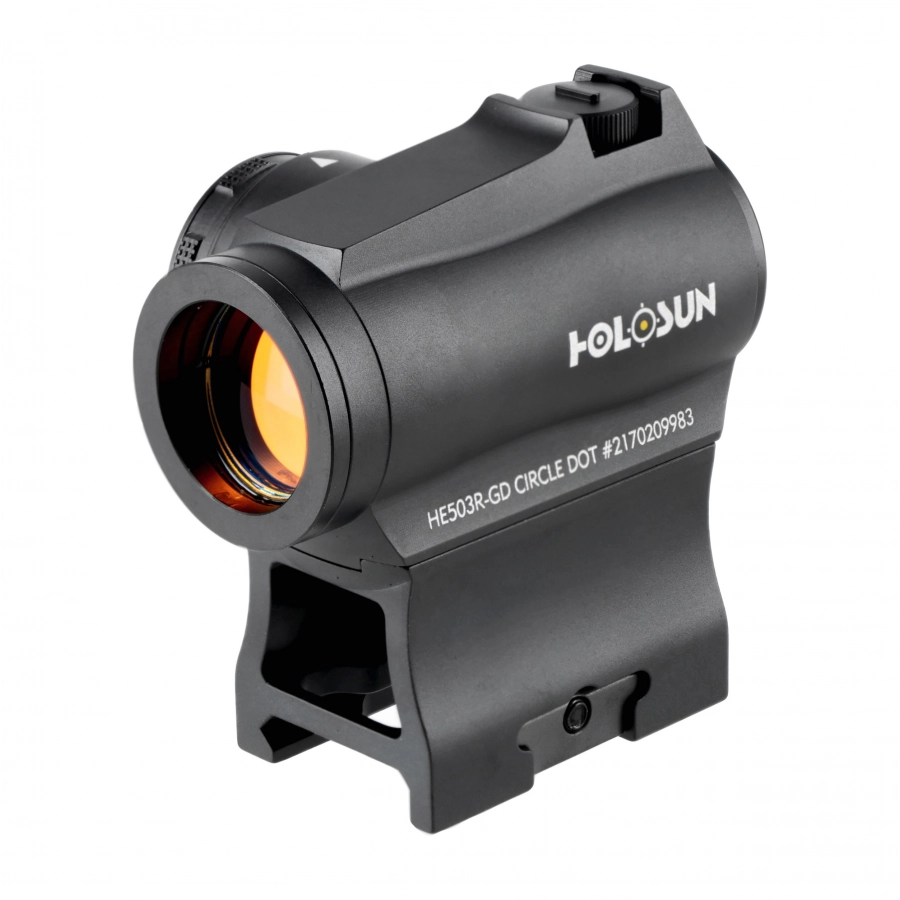 Holosun HE503R-GD Gold Dot collimator low mount 1/7