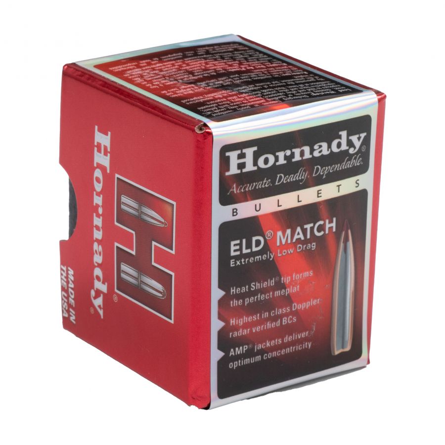 Hornady 22 (.224) ELD-M 52 gr bullet (100pcs) 1/2