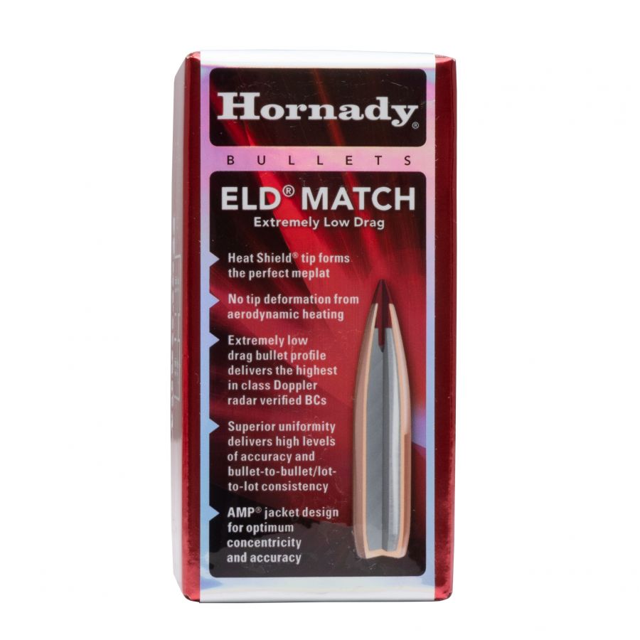 Hornady 22 (.224) Eld-Match 80gr bullet (100 pcs.). 2/2