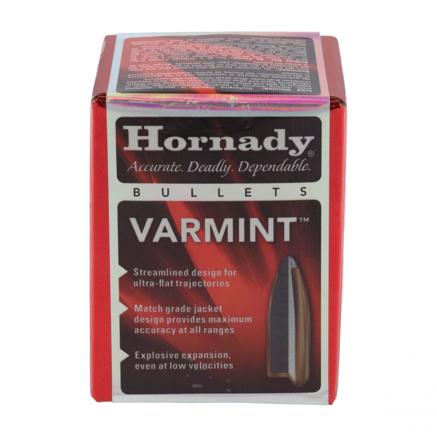 Hornady 22 (.224) SP 60 gr bullets 3/3