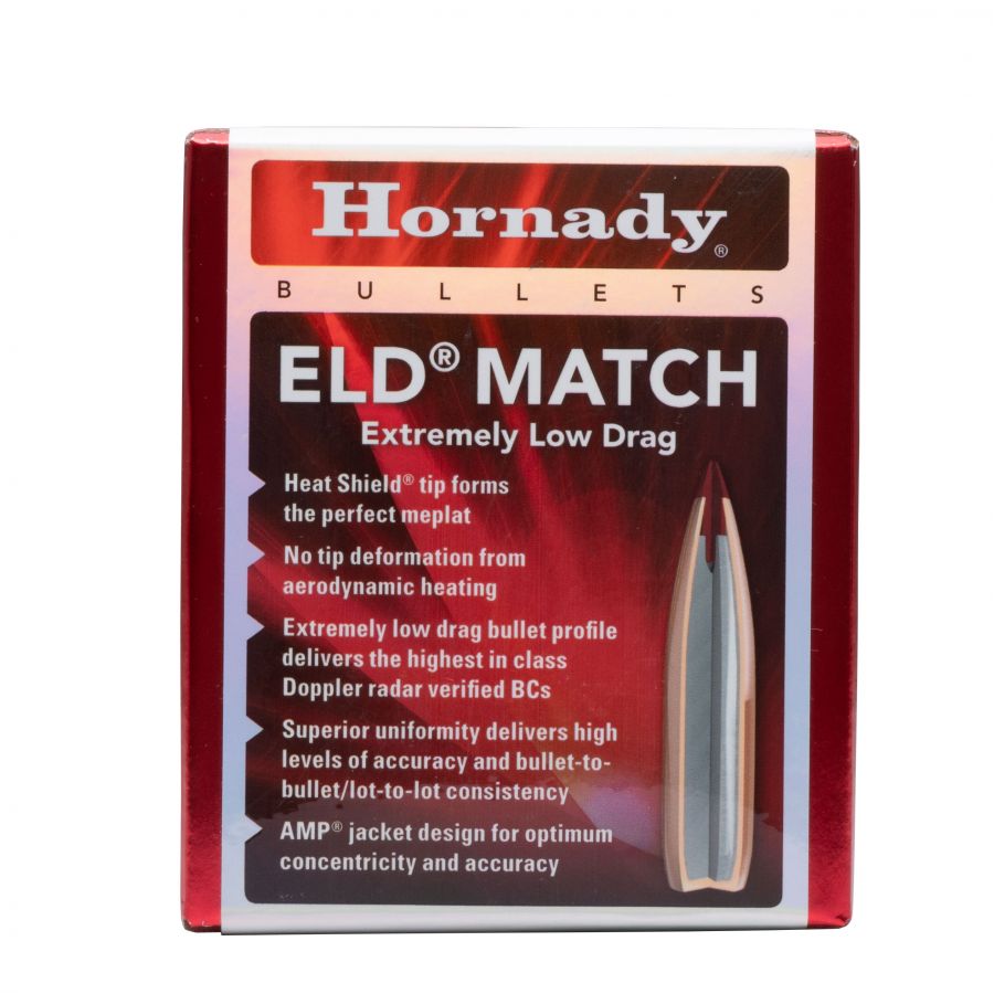 Hornady 30 ELD-M 178gr (.308) bullets, (100pcs). 2/2