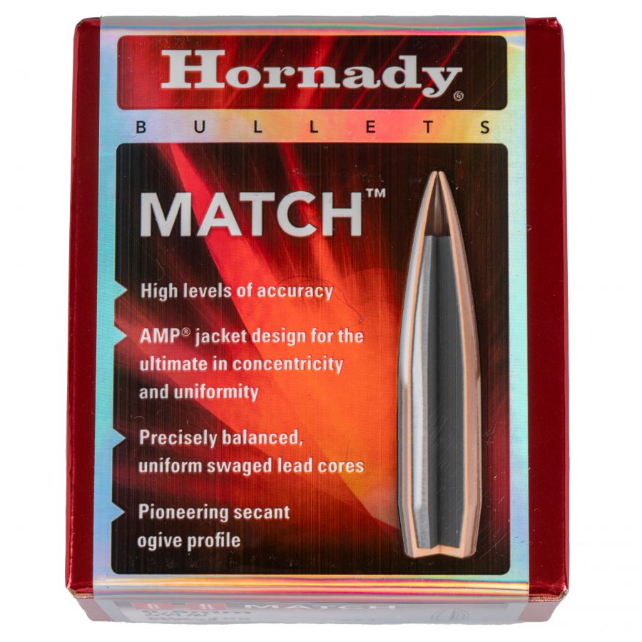 Hornady 6.5mm (.264) BTHP 140gr bullet (100 pcs.). 4/5