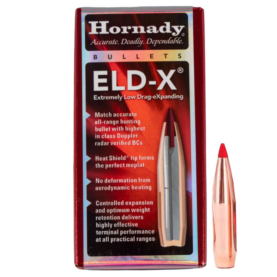 Hornady 6 mm (.243) ELD-X 90 gr bullet (100pcs) 1/5