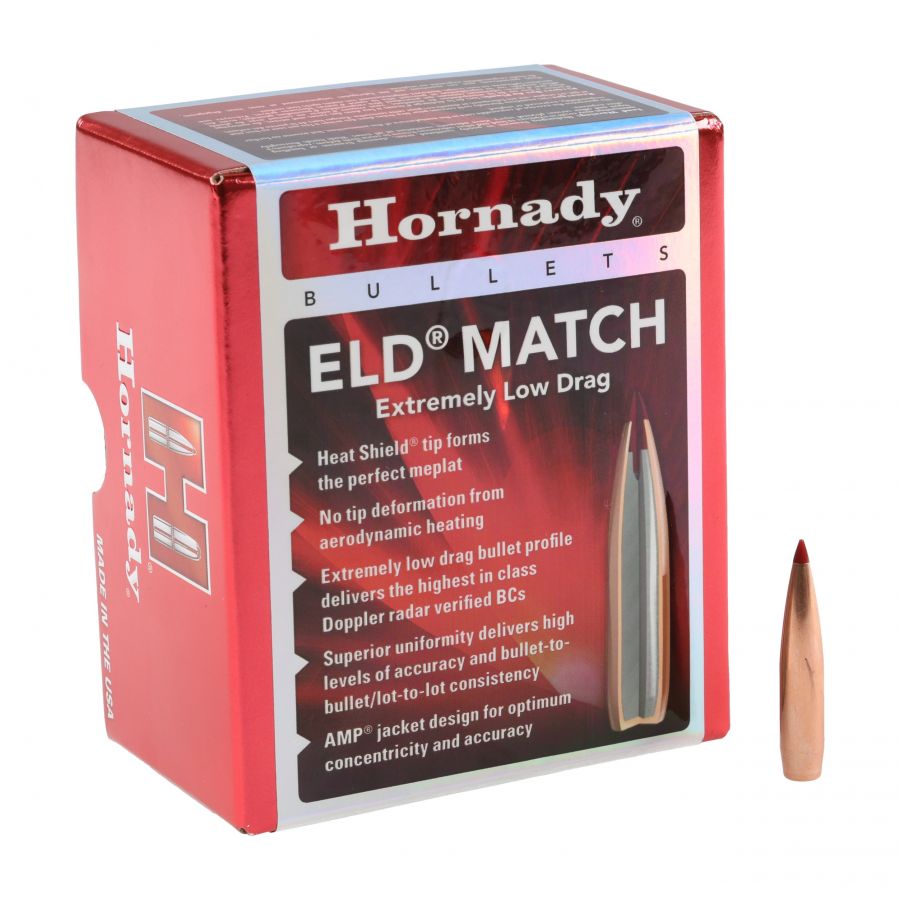 Hornady 7mm ELD-M 180gr bullets 1/3