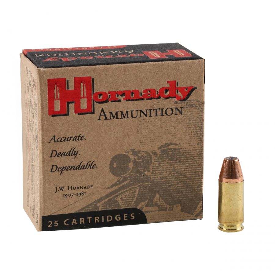 Hornady ammunition cal. 9mm XTP AG 124 gr. 1/4