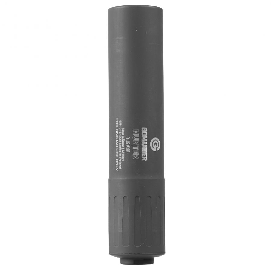 Hunter M15X1 suppressor, 42 mm 6.5 OB, black 1/2