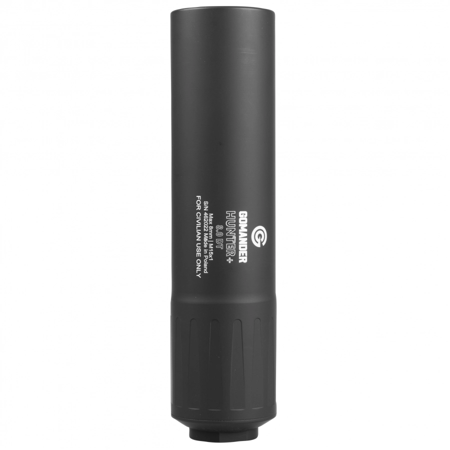 Hunter M15X1 suppressor, 52 mm 8.0 DT, black 1/2