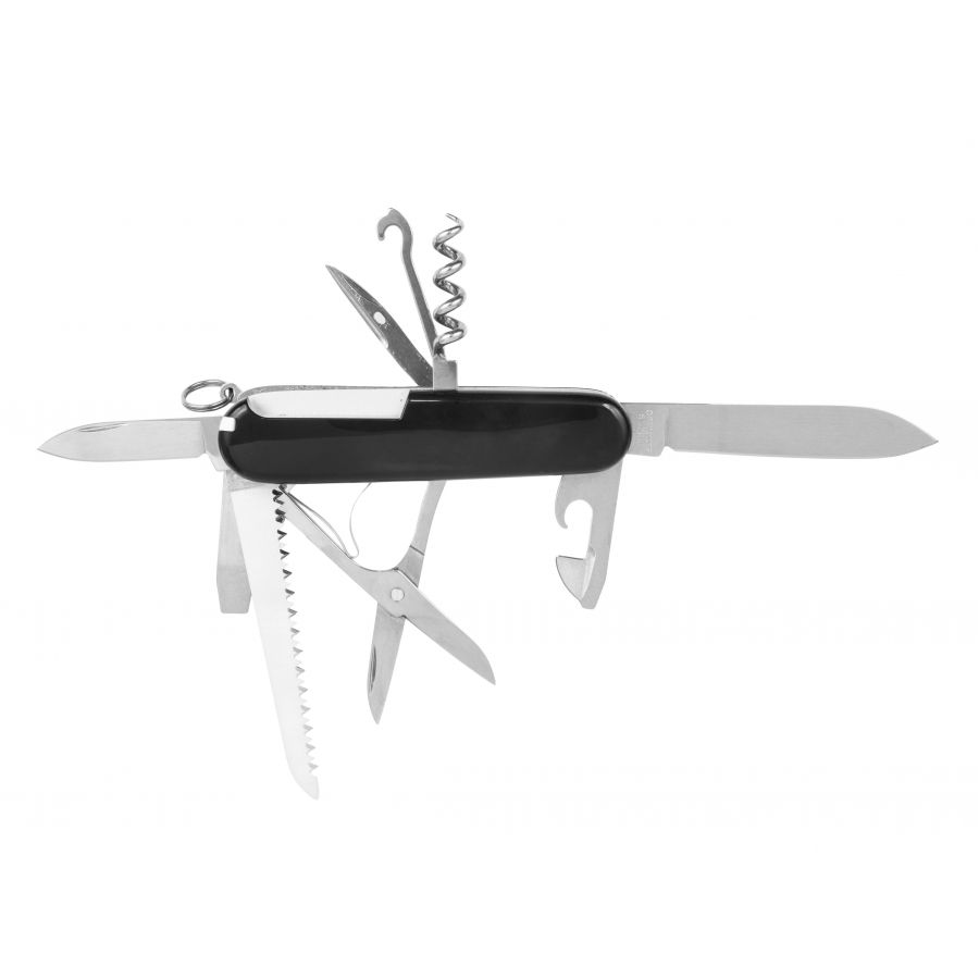 Huntsman pocket knife 1.3713.3 black, celidor 91mm 4/8