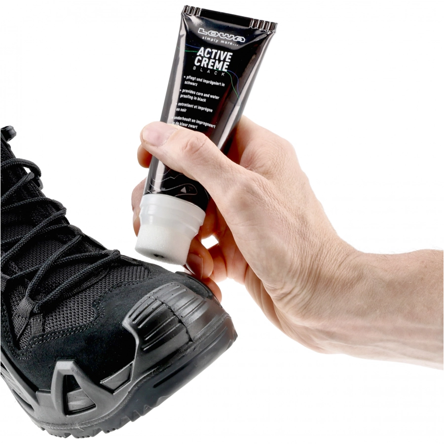 Impregnat do skóry Lowa Active Creme Black 75 ml 4/4