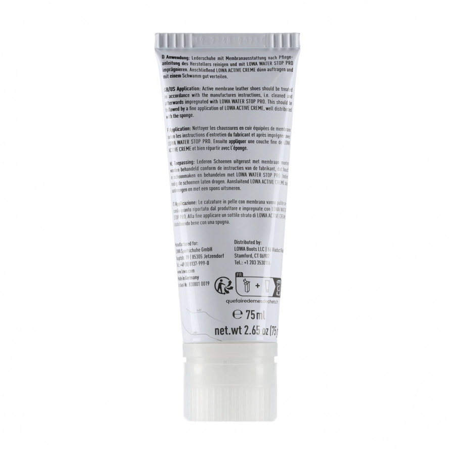 Impregnat do skóry Lowa Active Creme Neutral 75 ml 2/4
