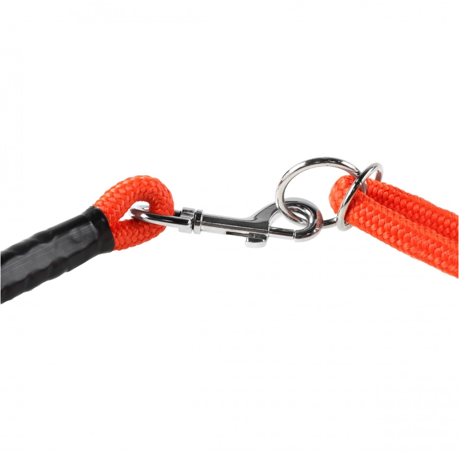 Intertwined leash 4wild.eu 260 cm 10 mm orange 2/3