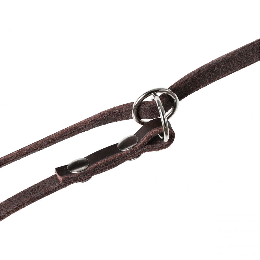 Intertwined leather leash 4wild.eu 240 cm 3/3