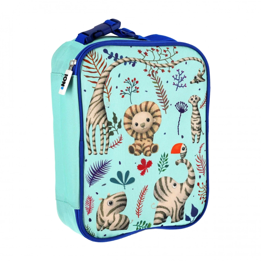 ION8 Zebra Fun Lunch Bag 1/5