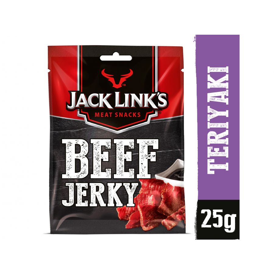 Jack Link's teryiaki dried beef 25 g 2/6