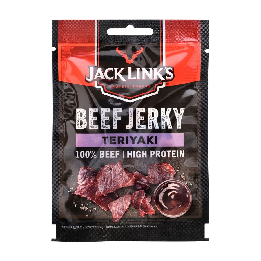 Jack Link's teryiaki dried beef 25 g 1/3